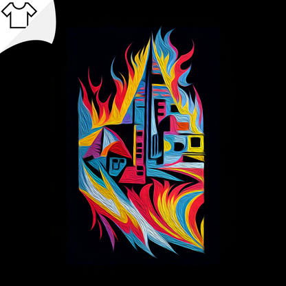 flames (t-shirt)