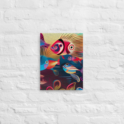 fishes (canvas)