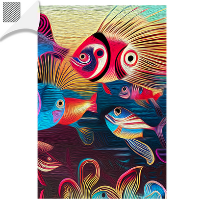 fishes (canvas)